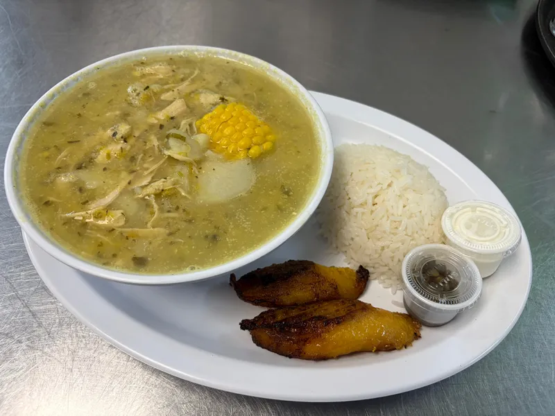 Colombian Chicken Stew / Ajiaco (Sopa De Pollo)