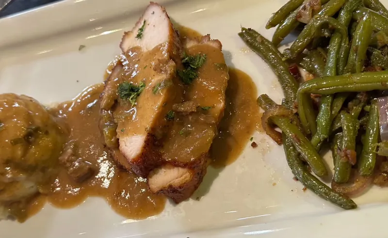Creole Smoked Turkey w/ Andouille Gravy