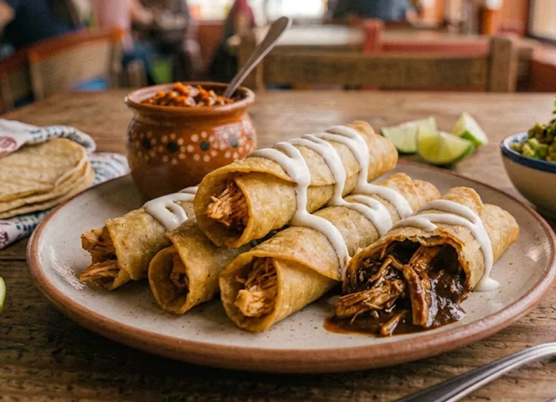 Order De 4 Tacos De Pollo Dorados