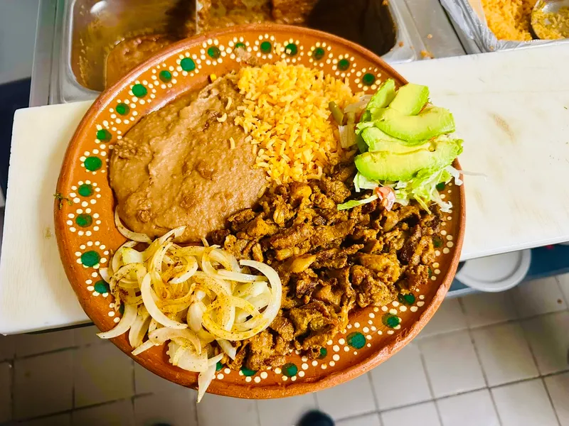 Carne Al Pastor Plate