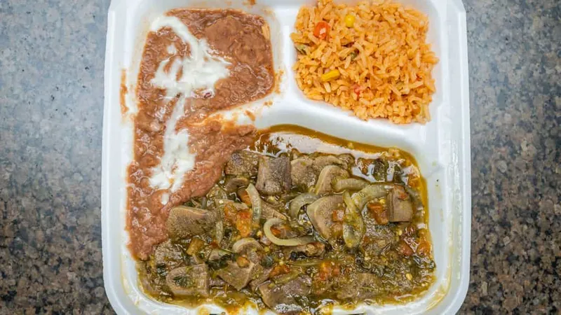 Guisado De Lengua / Cooked Tongue With Special Salsa