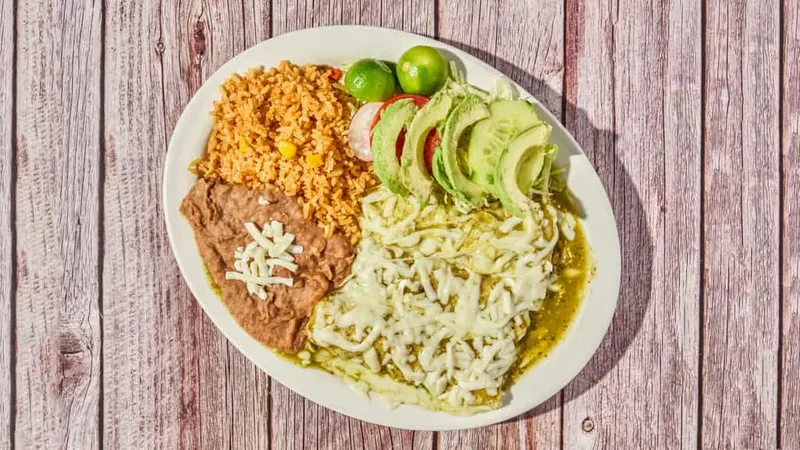 Enchiladas Verdes / Green Enchiladas
