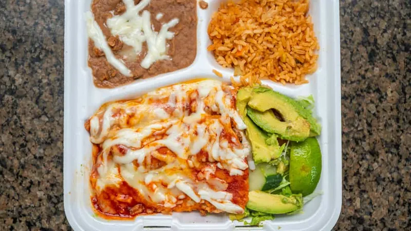 Enchiladas Rojas / Red Enchiladas