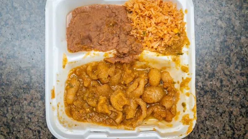 Guisado De Chicharron / Pork Skin Dish With Sauce