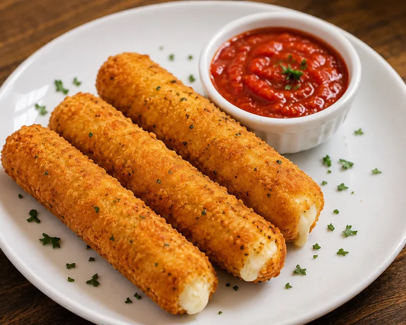 Mozzarella Cheese Sticks 3pc & Red Sauce
