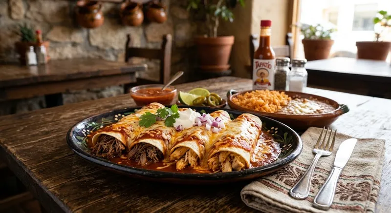 Beef/Chicken Enchiladas