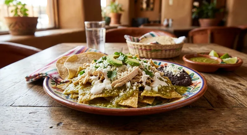 Chilaquiles Verdes Tomatillo