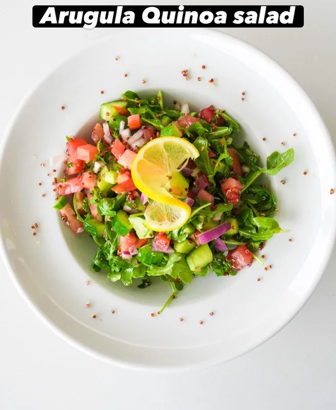 Arugula Quinoa Salad (V, Gf)