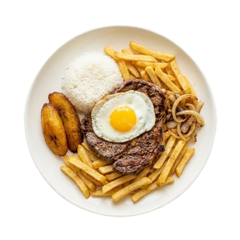 Bistec A Lo Pobre