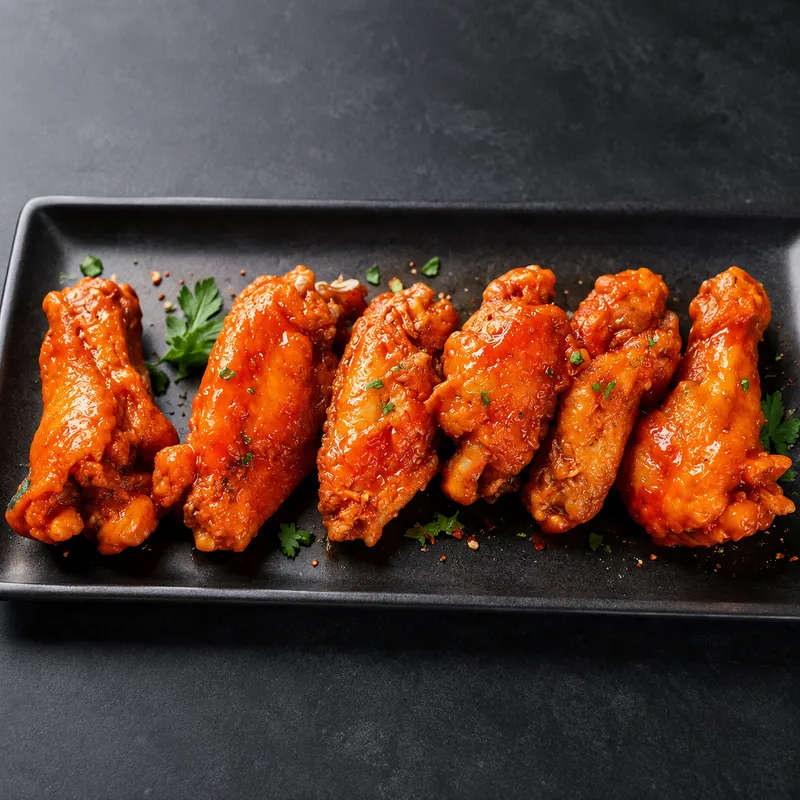 Asian Chili Hot Wings (6)