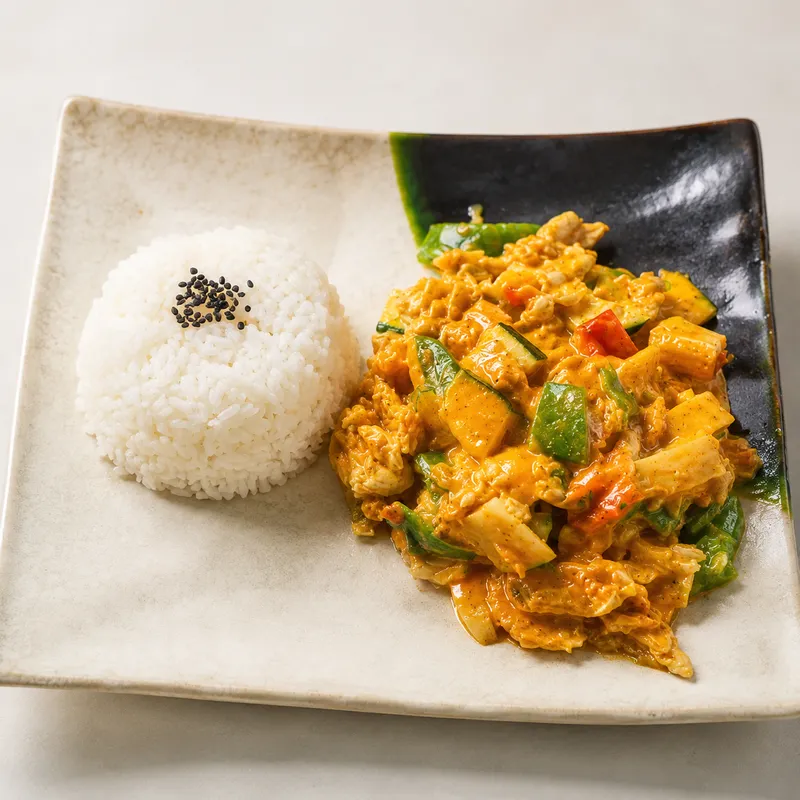 Curry Chicken In Peanut Sauce