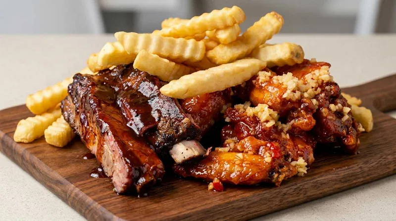 Rib N Chicken Combo