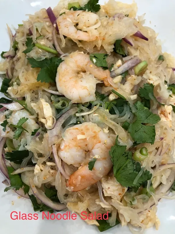 S1. Glass Noodle Fungus Salad