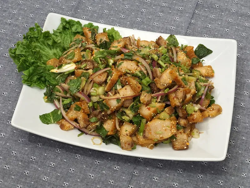 S6. Pork Belly Larb