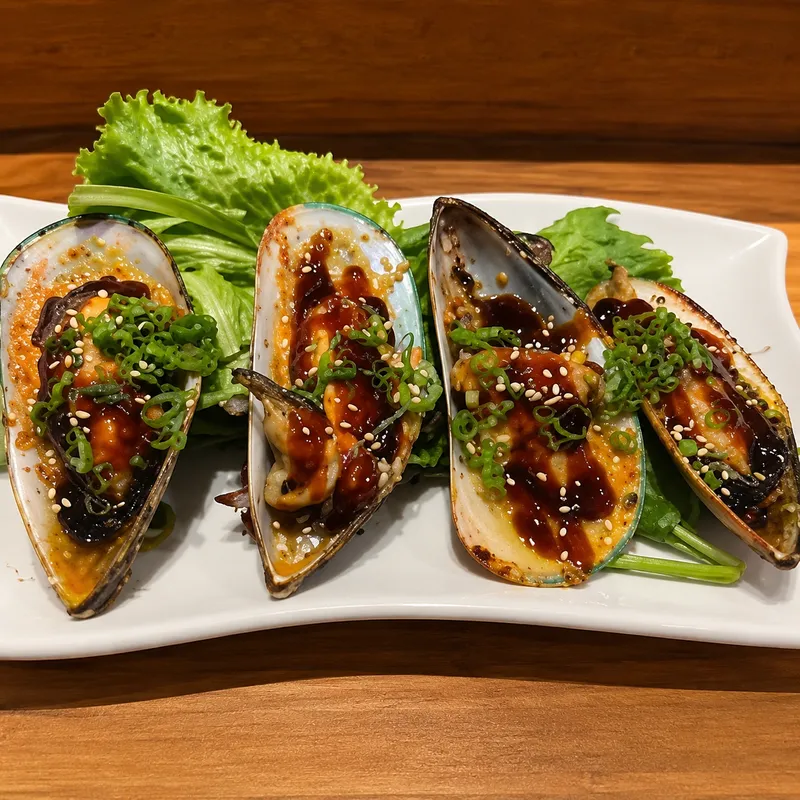 Green Mussel (4pc)