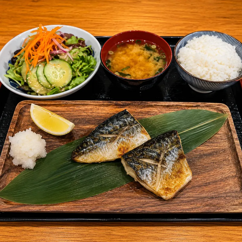 Saba Teriyaki Or Shioyaki
