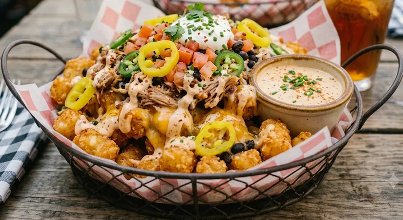 Loaded Tots Nachos