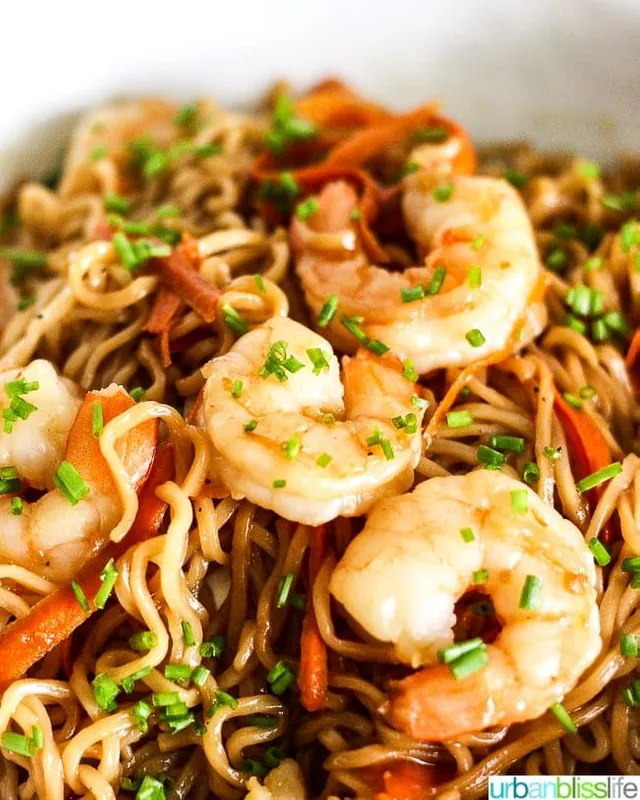 Cajun Shrimp Lo Mein