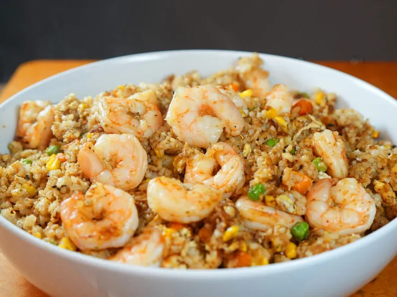 Cajun Shrimp Fried Rice