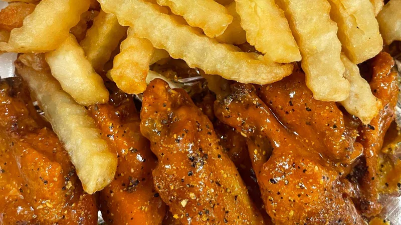 15 Pcs With Fries