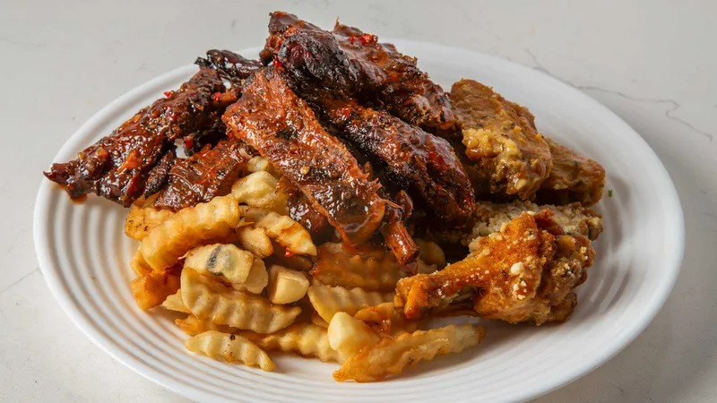 Rib Dinner (2 Sides)