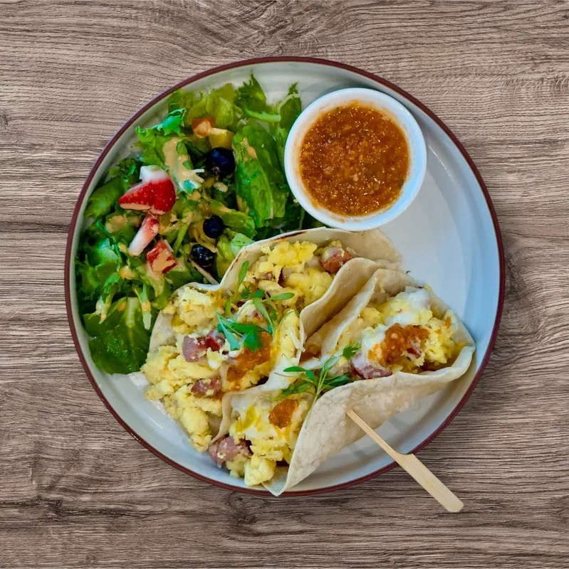 Sausage And Egg Taco
