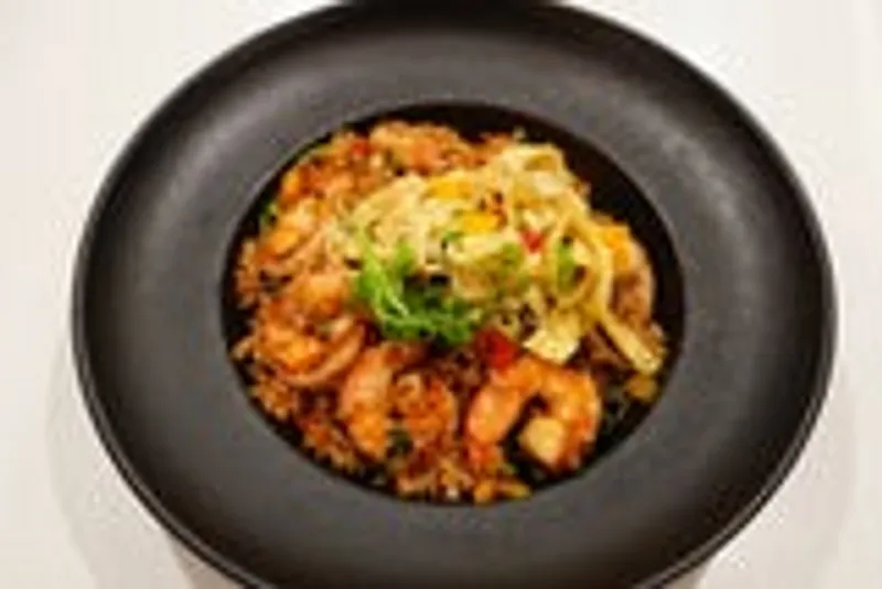 Thai Basil Fried Rice With Shrimp