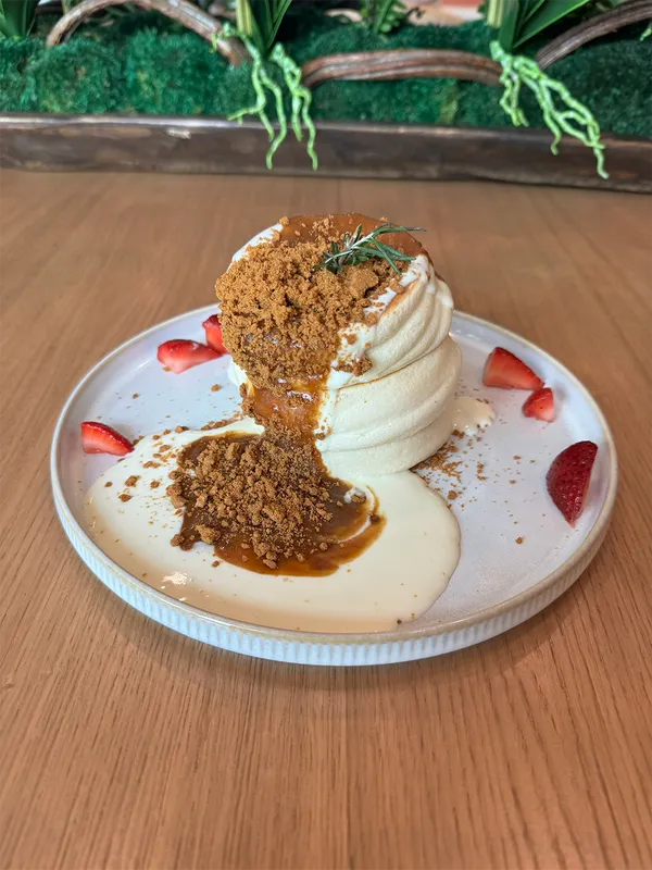 Biscoff & Cream Souffle