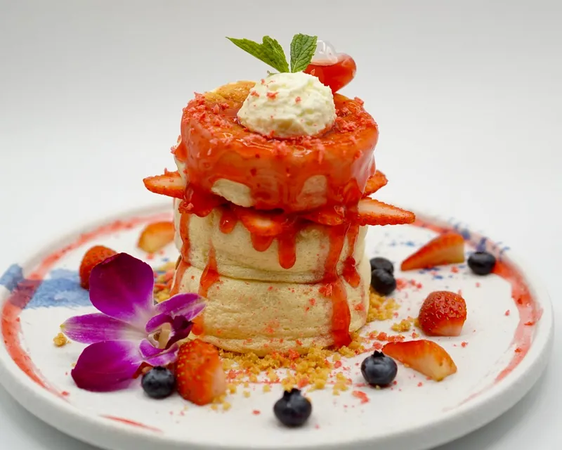 Strawberry Shortcake Souffle