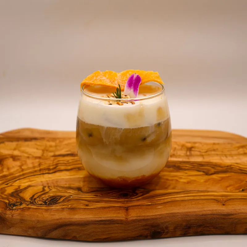 Mango Coconut Latte (Iced)