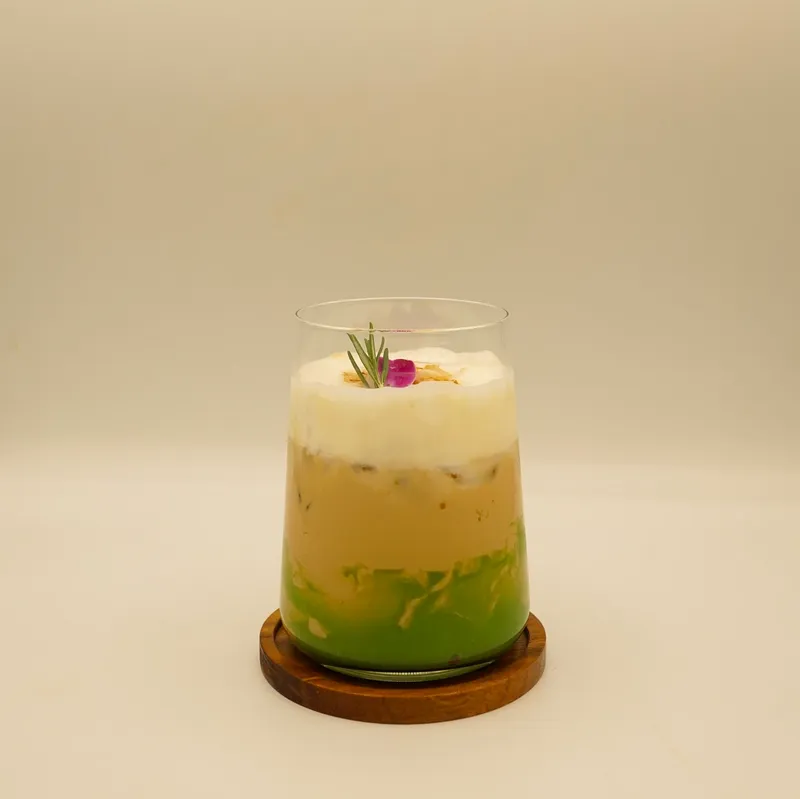 Pandan Latte (Iced)