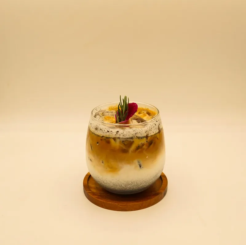 Japanese Black Sesame Latte