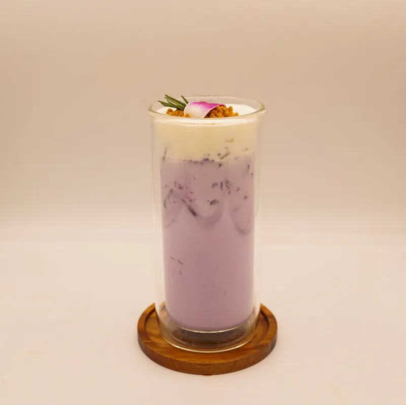 Ube Milk Tea (Iced)