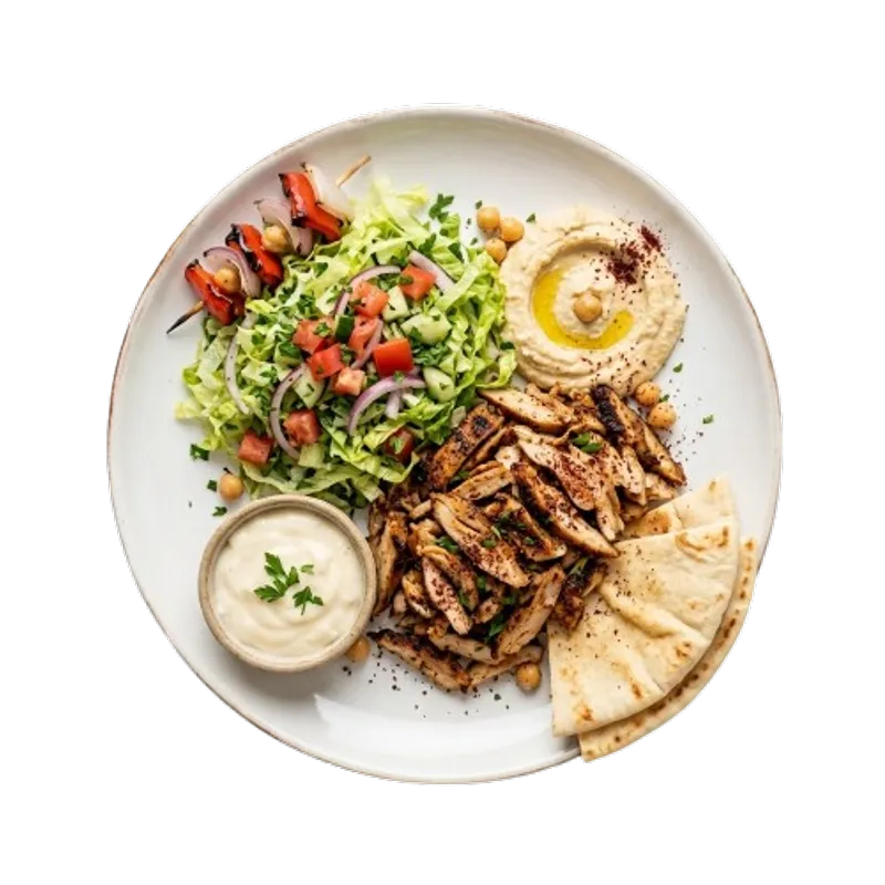 Chicken Shawarma Plate