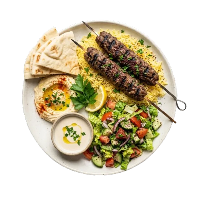 Kefta Kabob Plate