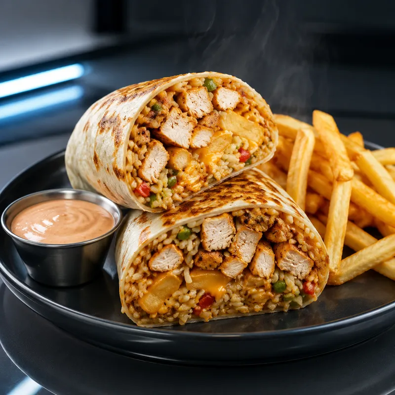 Hibachi Burrito