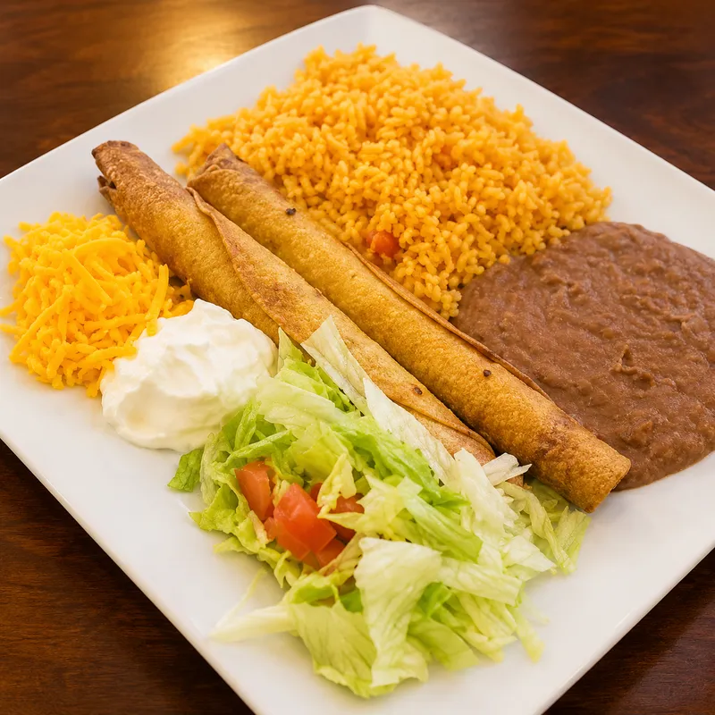 6. Chicken Flautas