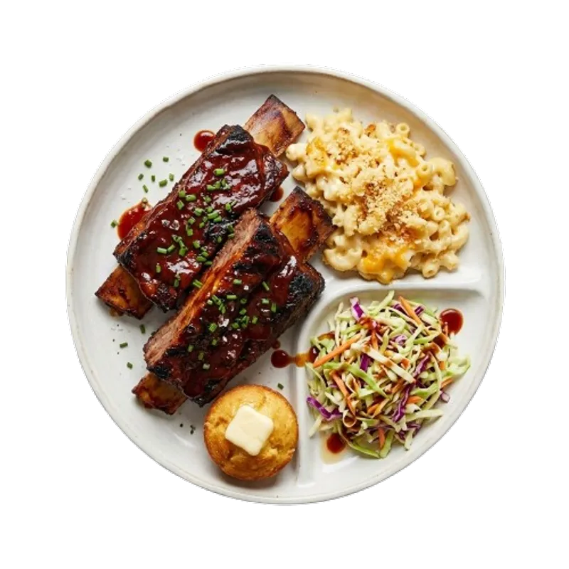 BBQ Beef Short Ribs Plate