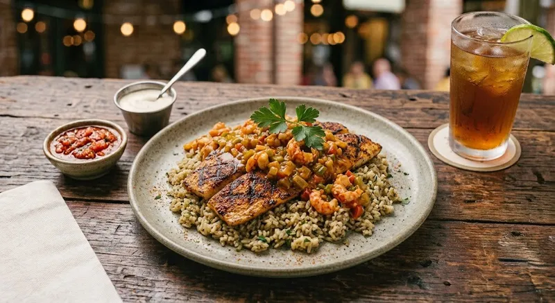 Redfish Etouffee Royale