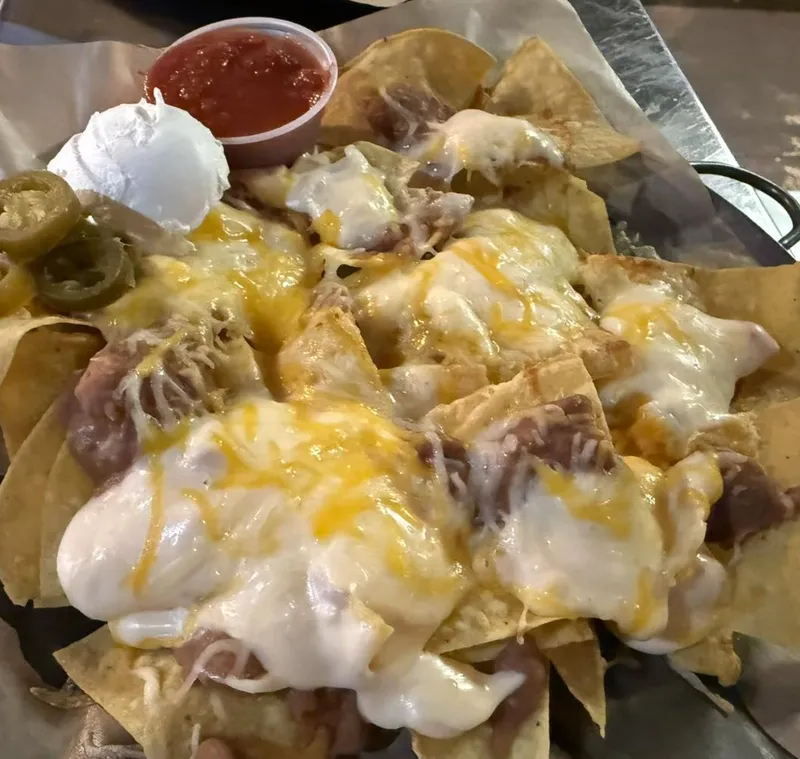 Bean & Cheese Nachos