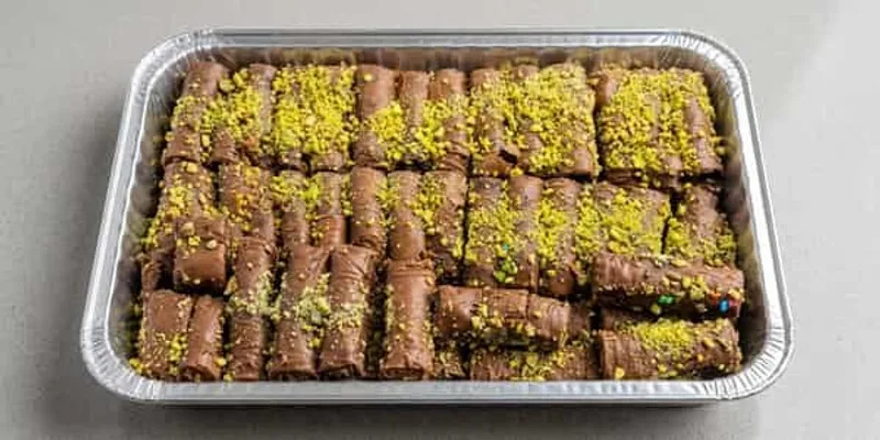 1/2 Lbs Chocolate Fingers Baklava