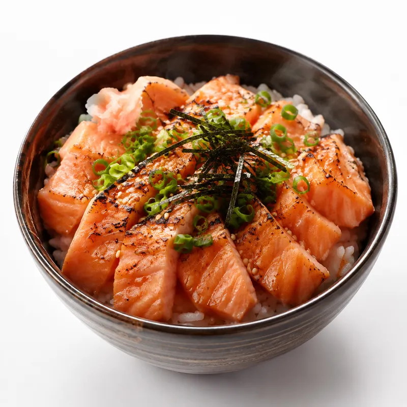 Salmon Donburi