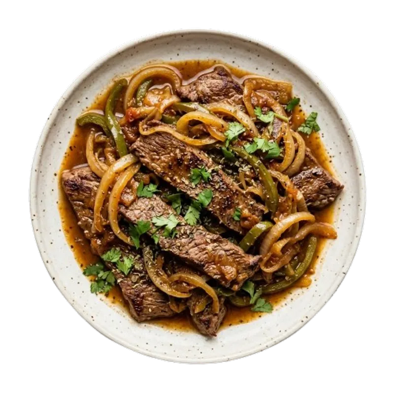 Bistec Encebollado