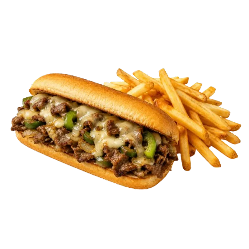 Cheesesteak With Fries