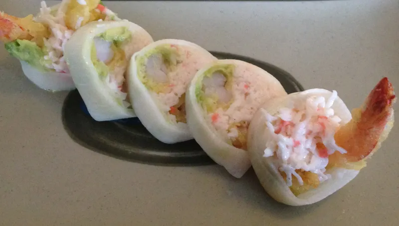 Naked Shrimp Tempura Roll