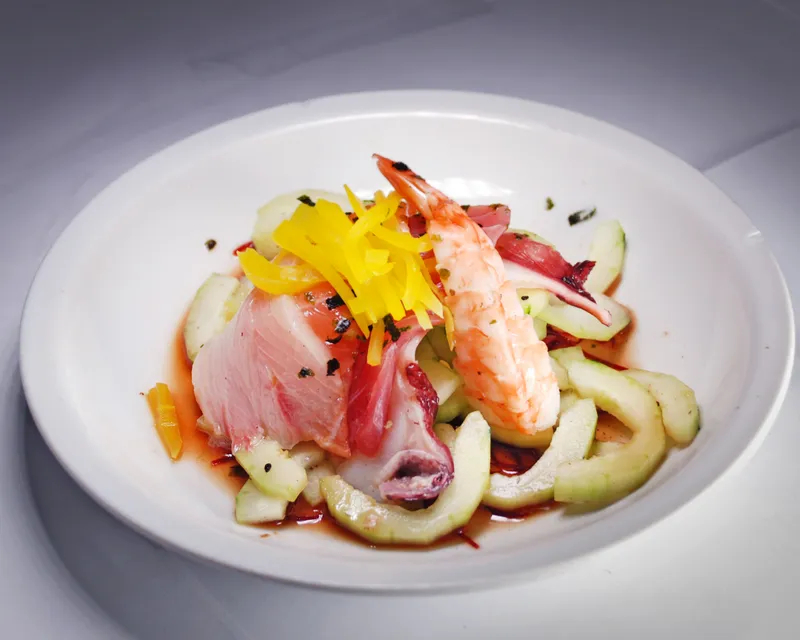 Seafood Cucumber Sunomono