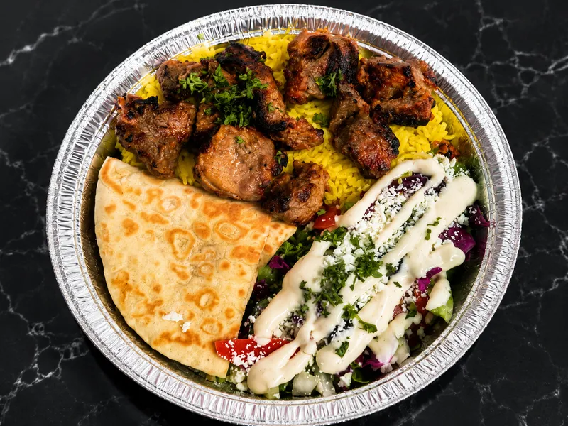 Lamb tikka plate