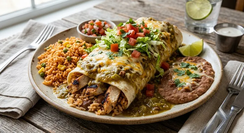 Grilled Chicken Burrito