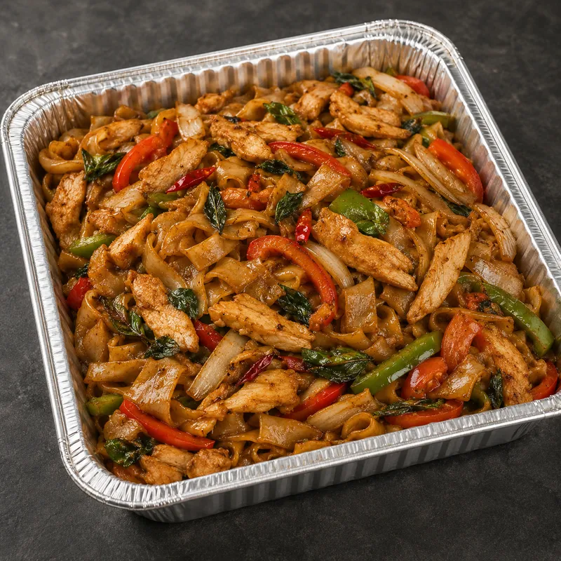 SMALL TRAY (5-6PPL) | PAD KEE MAO CHICKEN
