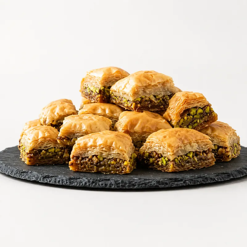 1/2 Lbs Classic Pistachio Baklava